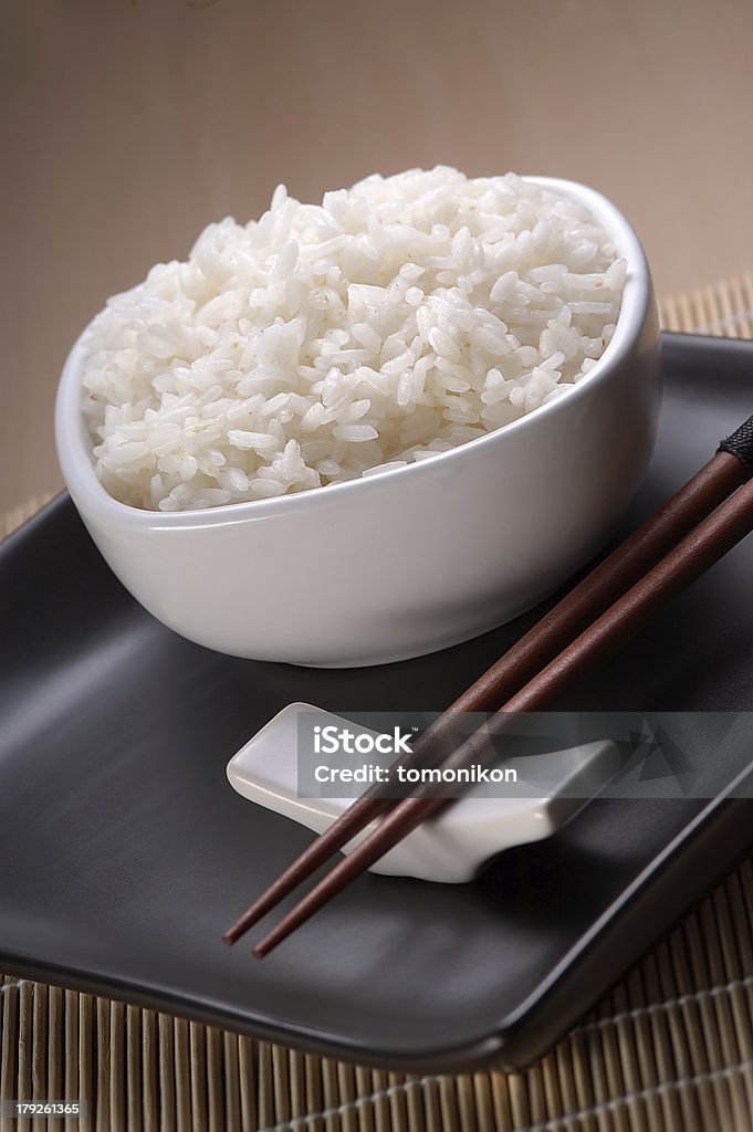 Gericht voller (rice - Lizenzfrei Asiatische Kultur Stock-Foto