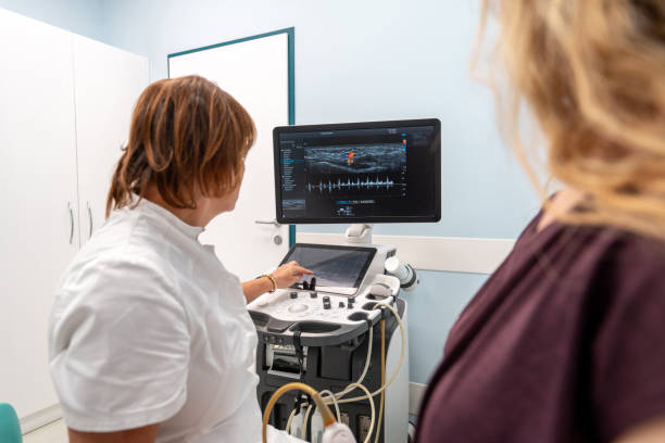 istock Expert Sonographer Conducts Ultrasound Exam for Elbow Ailments 1792615059