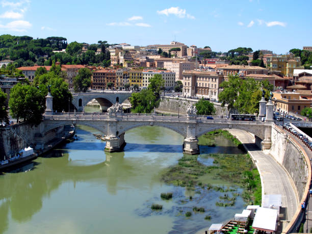 istock The bridge through Tiber, Rome, Italy 1792619406