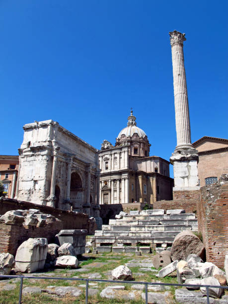 istock The ancient Roman forum, Rome, Italy 1792619407