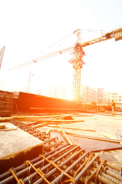 istock worker in the construction site making reinforcement metal framework for concrete pouring 1792623868