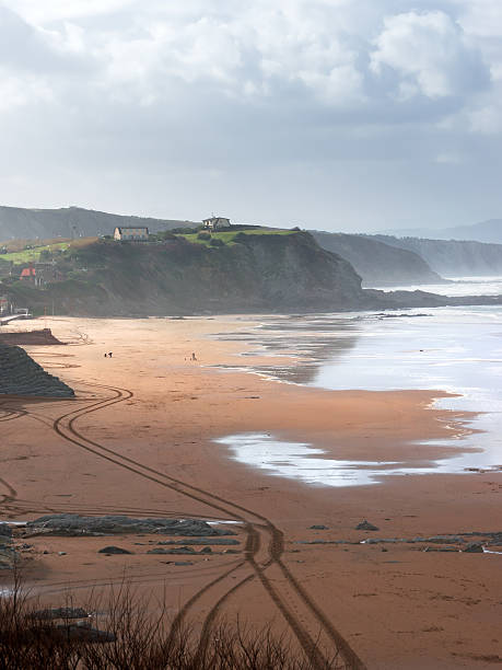 istock Sopelana beach with mist 179262556