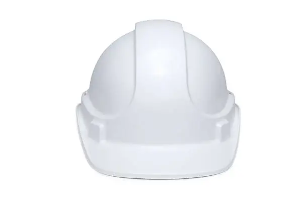 Photo of White Hardhat Front View