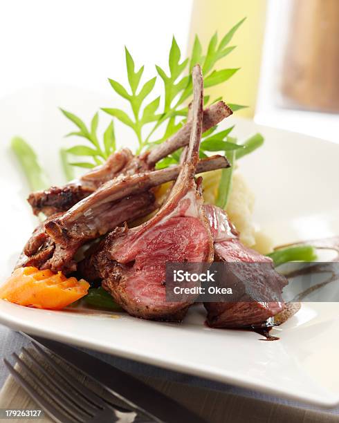 Lamb Rack Stock Photo - Download Image Now - Rack of Lamb, Dinner, Food