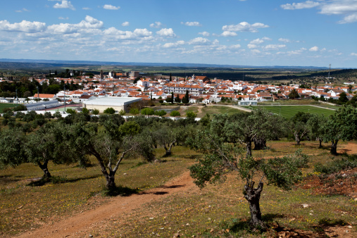 The town of Serpa is a sleepy hill top town in rural Alentejo Region, Portugal.