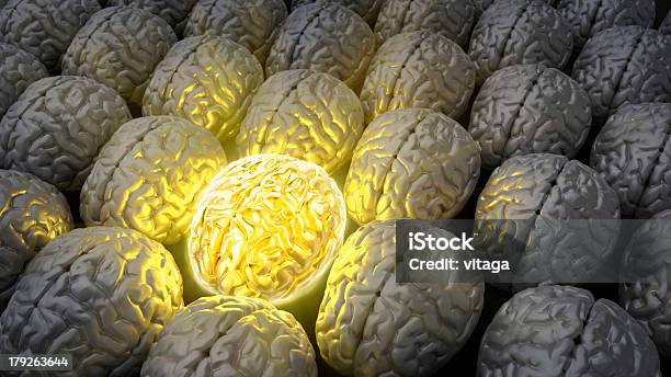 Мозг С Genius — стоковые фотографии и другие картинки Абстрактный - Абстрактный, Анатомия, Биология