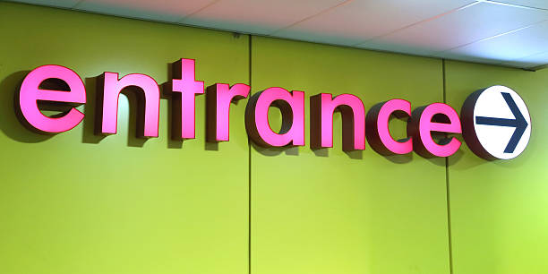 istock Entrance sign 179263750