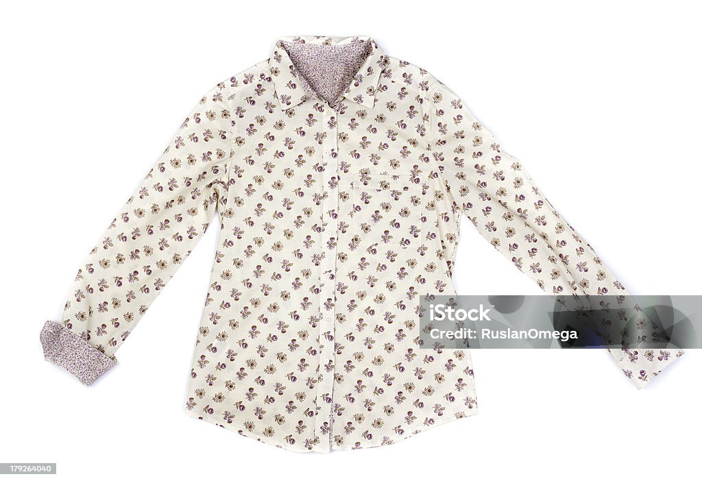 Moda feminina blusa em cores brilhantes. - Foto de stock de Algodão - Material Têxtil royalty-free