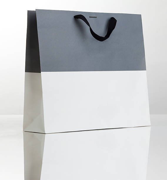 istock Grey and white shopping bag. 179264183