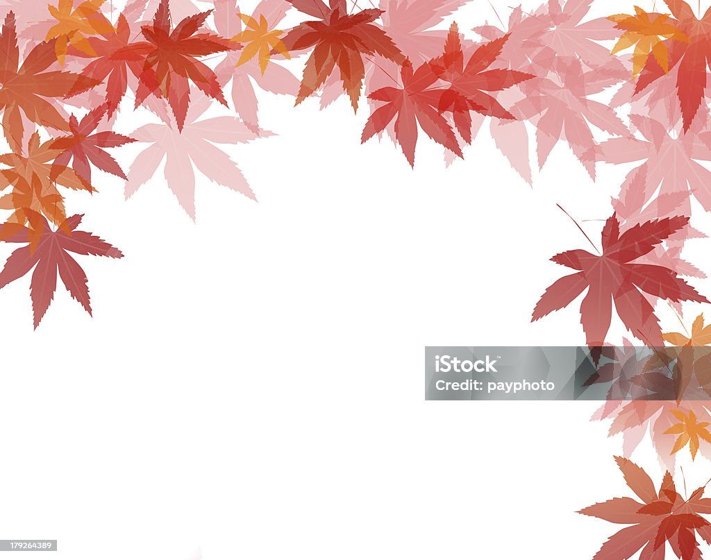 Astratto Sfondo di foglia d'acero - Illustrazione stock royalty-free di Albero