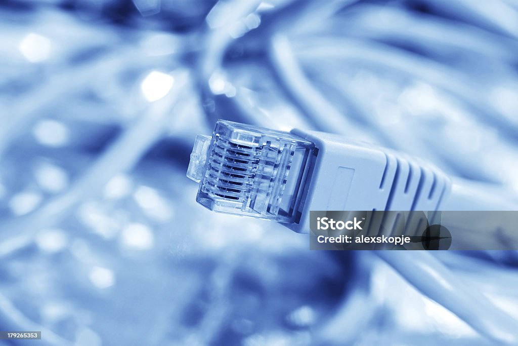 Network cable Internet Stock Photo