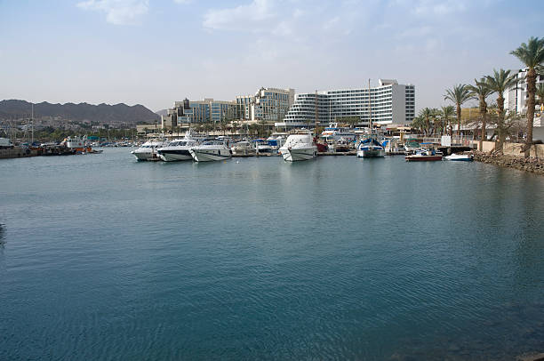 istock yacht port in Eilat, Israel 179266289