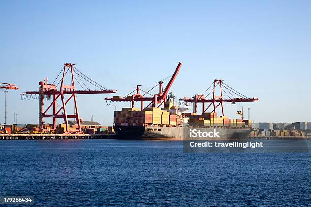 Frachtschiff Im Laden Wharf Stockfoto und mehr Bilder von Fremantle - Fremantle, Hafen, Handelshafen