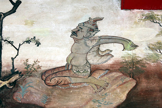 istock Hermit Painting  or Thai Massage Treatise 179266718