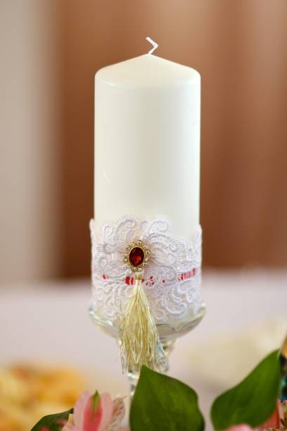 istock Candles as decoration on wedding 1792670785