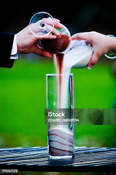 Pouring Sand Stock Photo - Download Image Now - Bride, Celebration Event, Groom - Human Role