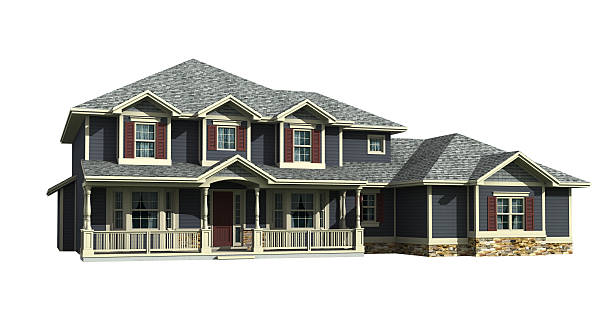 istock 3d model of two level gray siding house 179267240