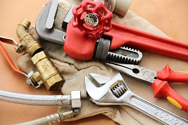 Work Tools Work tools background. adjustable wrench photos stock pictures, royalty-free photos & images