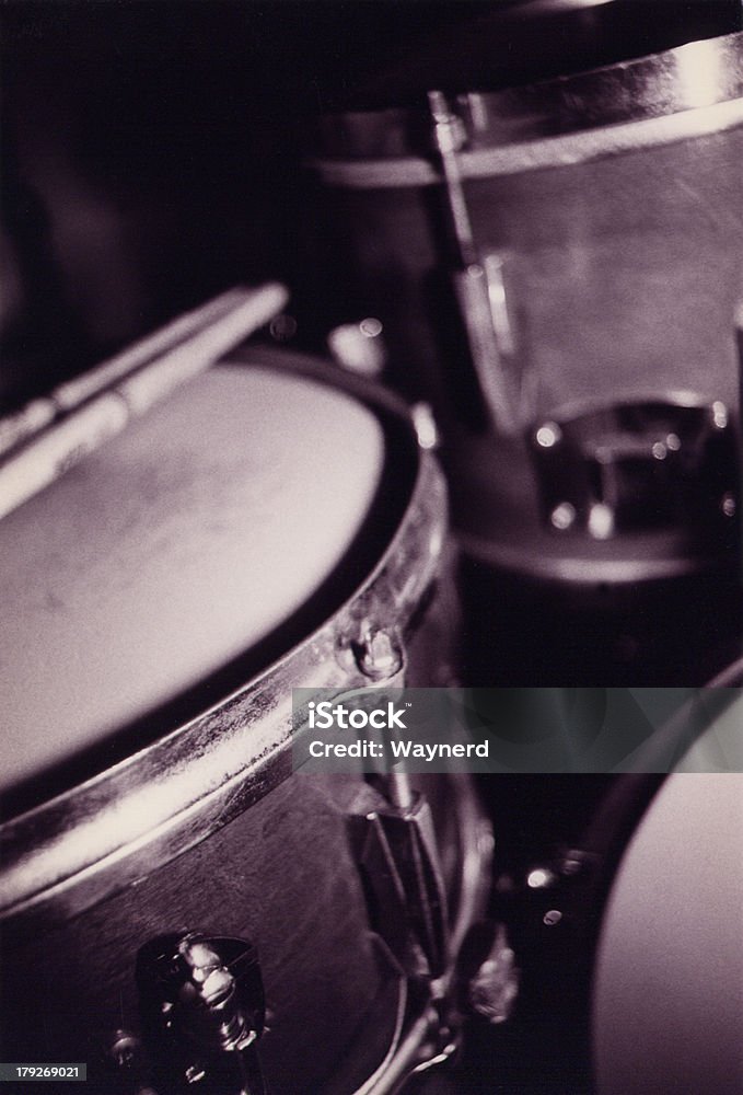 Close-Up of Vintage tambores - Foto de stock de Anticuado libre de derechos
