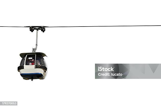 Cable Car Stock Photo - Download Image Now - Cut Out, Ski Lift, Passenger Cabin