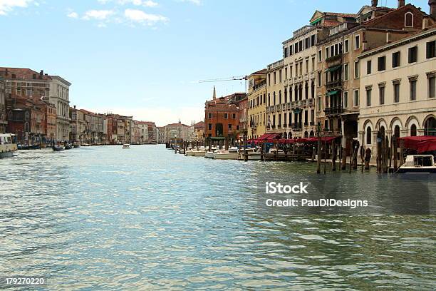 Canal Grande W Wenecji - zdjęcia stockowe i więcej obrazów Canal Grande - Wenecja - Canal Grande - Wenecja, Fotografika, Gondola