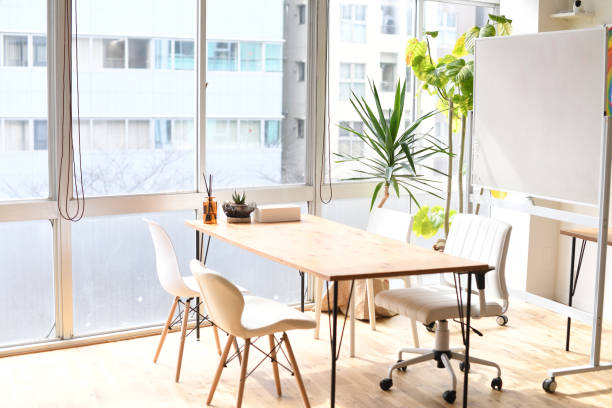 istock Stylish uninhabited room with natural light 1792708000
