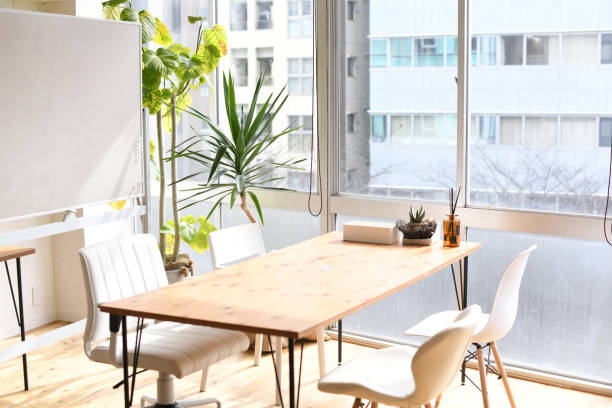 istock Stylish uninhabited room with natural light 1792708003