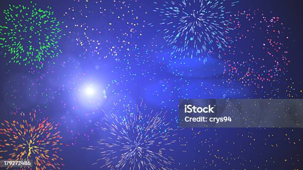 Feuerwerk Wunderkerze Cluster Stockfoto und mehr Bilder von Abstrakt - Abstrakt, Bewegungsunschärfe, Bildeffekt