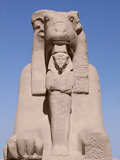 ancient Sphinx in sunny ambiance