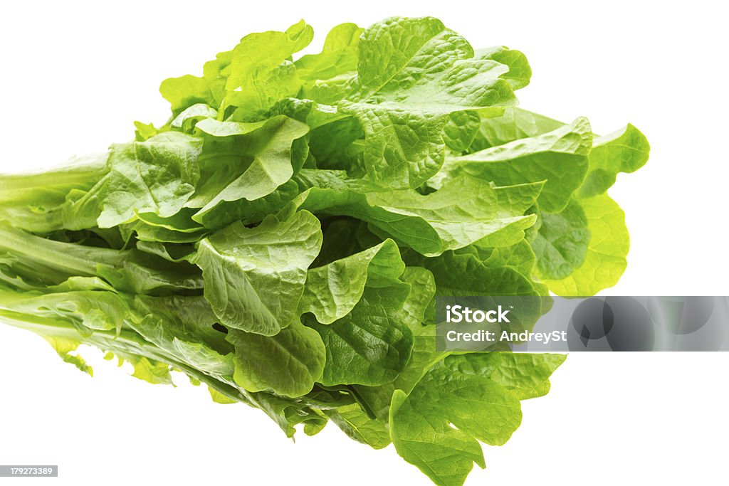 Folhas de salada - Foto de stock de Agricultura royalty-free