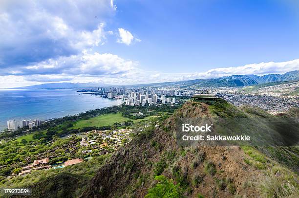 Honolulu Skyline Stock Photo - Download Image Now - City, Polynesia, Beach