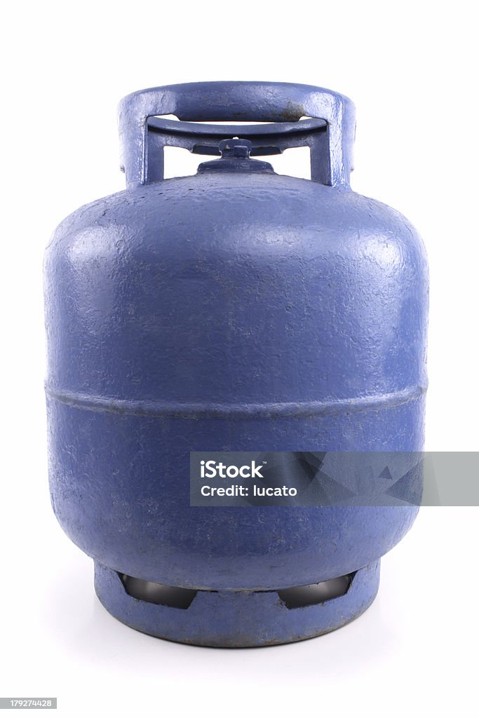 Gaz liquéfié petroleum - Photo de Cylindre libre de droits