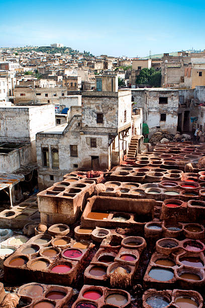 istock Fez Cityscape and Tannery 179274667