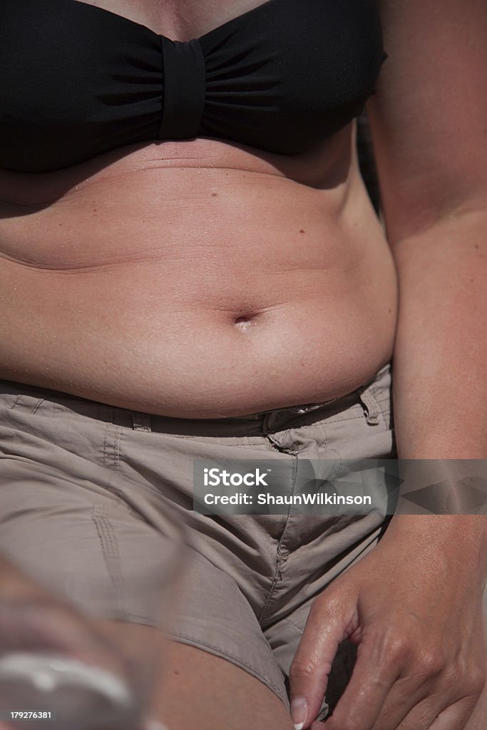 Big de estómago - Foto de stock de Abdomen libre de derechos