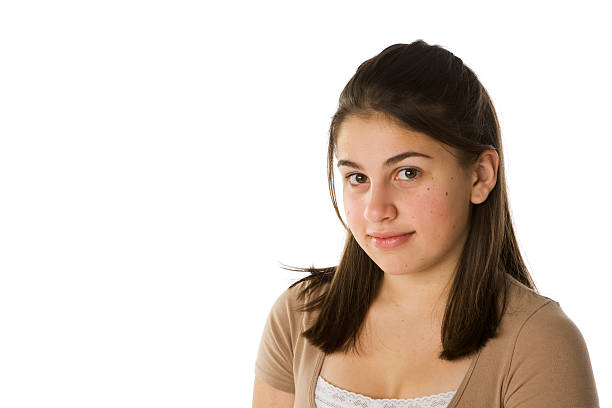 istock Pre Teen Looking Content Brunette 179277536