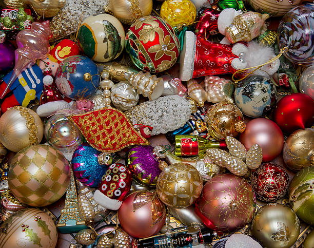istock Group of Christmas Ornaments 179277822
