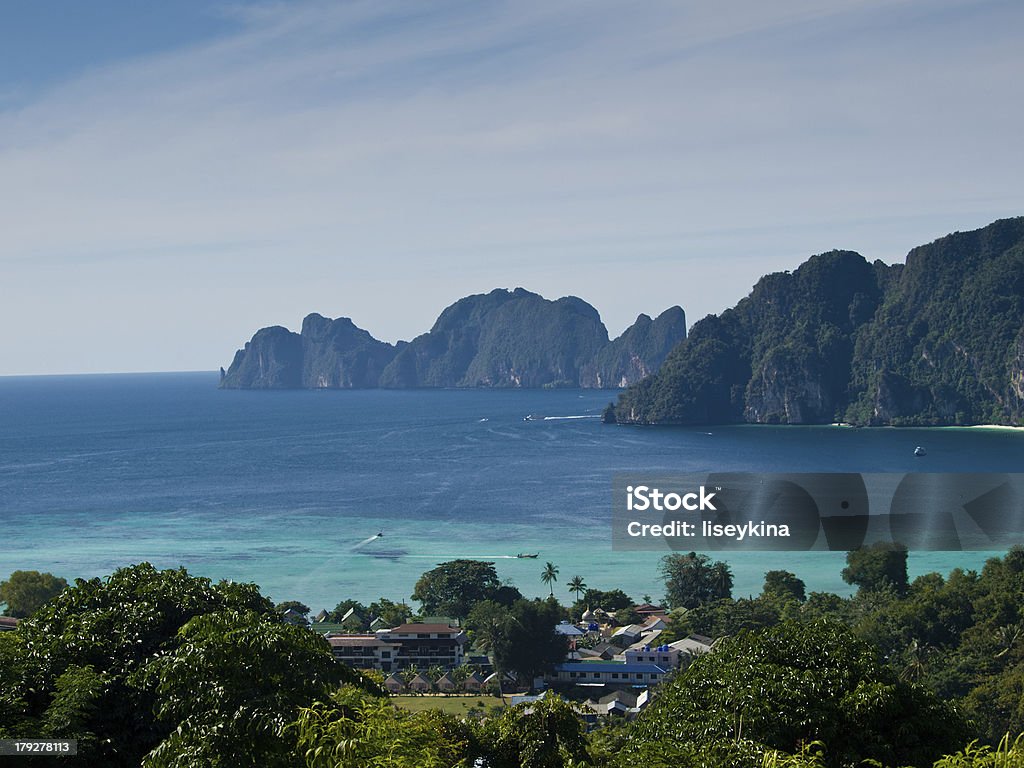 Tropische Insel. Vogel-Blick - Lizenzfrei Andamanensee Stock-Foto