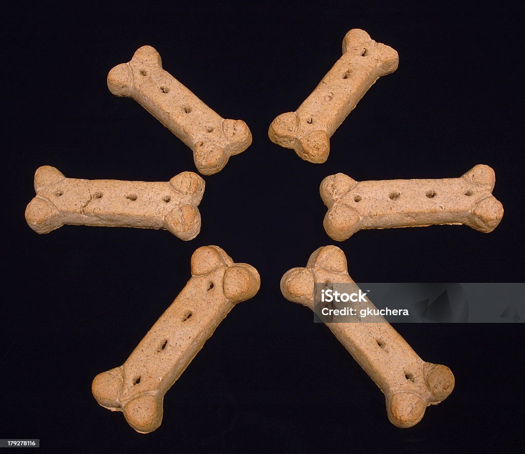 Biscotto per cani circonferenza - Foto stock royalty-free di Cerchio