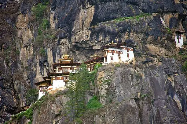 Photo of Famous Tiger's Nest Monastery (Taktsang Palphug), Bhutan