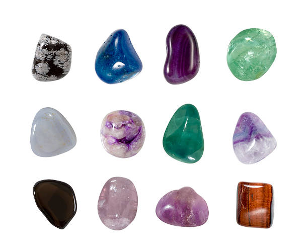 Assorted Crystal Gemstones 1 stock photo