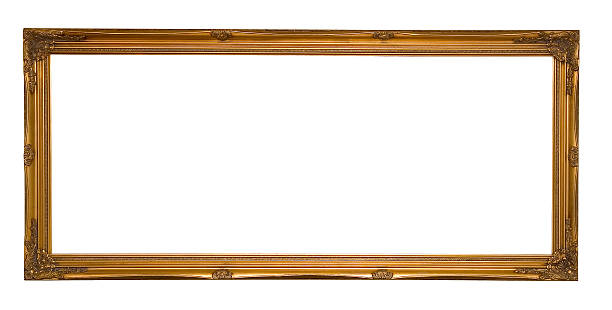 Antique Gold Panoramic Picture Frame