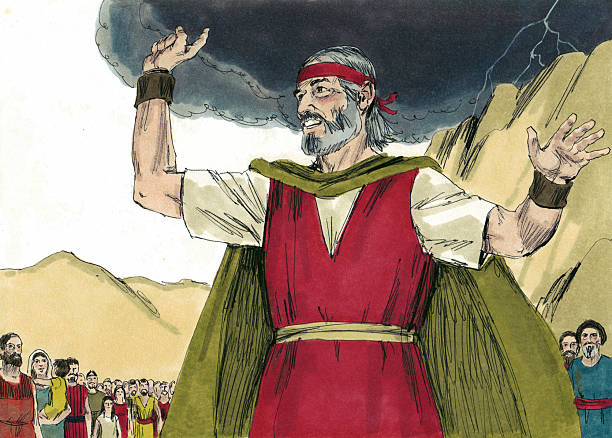 istock Moses Encourages Others to Follow 179279227
