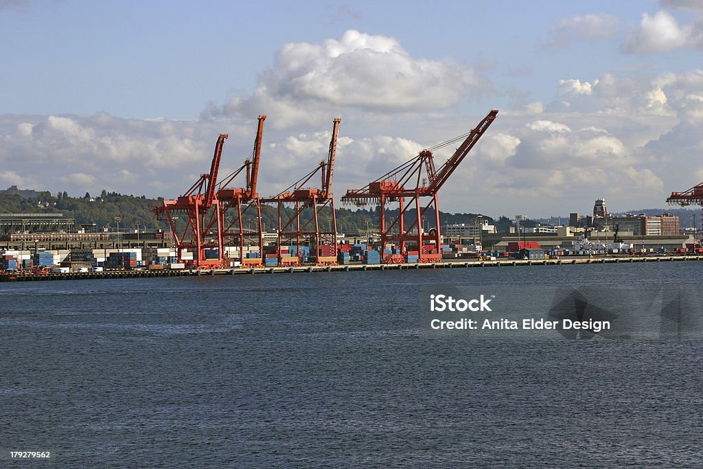 Porto di Seattle - Foto stock royalty-free di Acqua