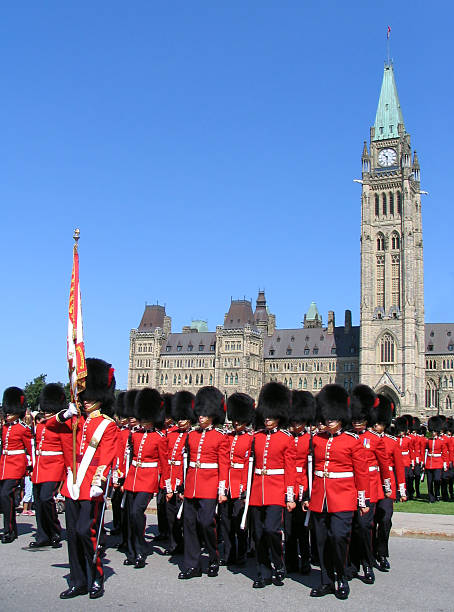 The Parliament, National Guard, Ottawa, Canada