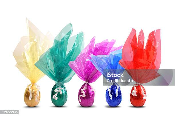Kolor Wielkanoc Jaja - zdjęcia stockowe i więcej obrazów Bez ludzi - Bez ludzi, Pisanka, Pięć przedmiotów