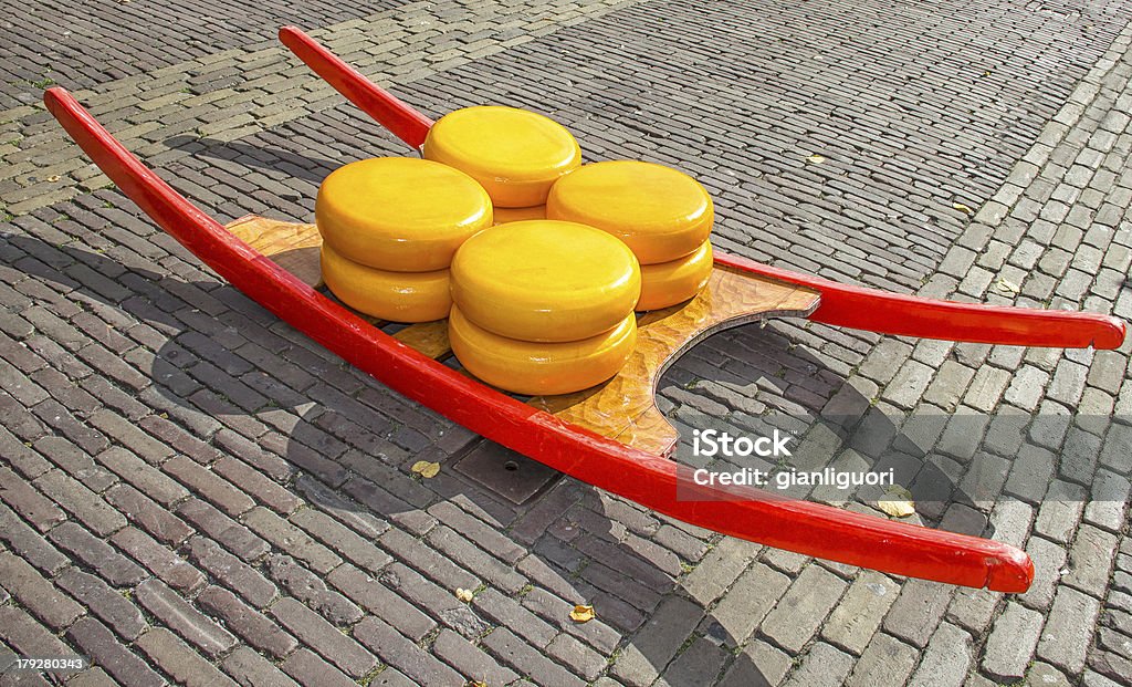 Mercato del formaggio di Alkmaar, Olanda - Foto stock royalty-free di Cultura olandese