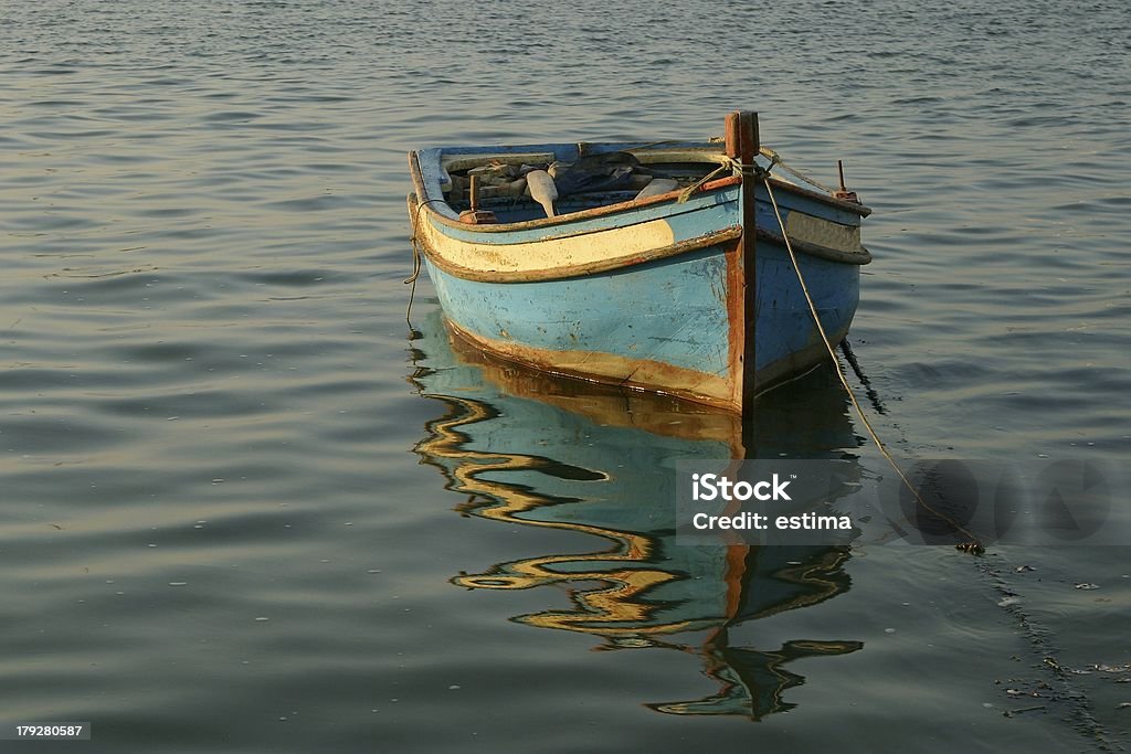 Navio de pesca - Royalty-free Amarrado Foto de stock