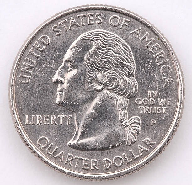 istock Quarter with Philadelphia Mint mark 179281127
