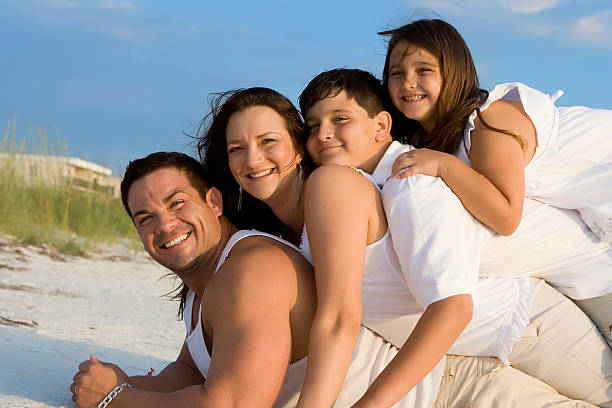 istock Family time on a beach 179283993