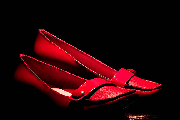 chaussures rouges - dorothy photos et images de collection